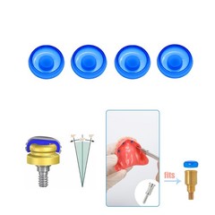US Dental Overdenture Retention Cap Male Processing Inserts OSS Locator Abutment