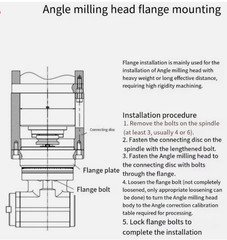 90°BT40/50 Angle Head Side Milling Head Cross Milling Head Right Angle Head1-7mm