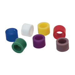 Round Instrument I.D. Bands – 1/4″ Assorted (Pkg. 160)