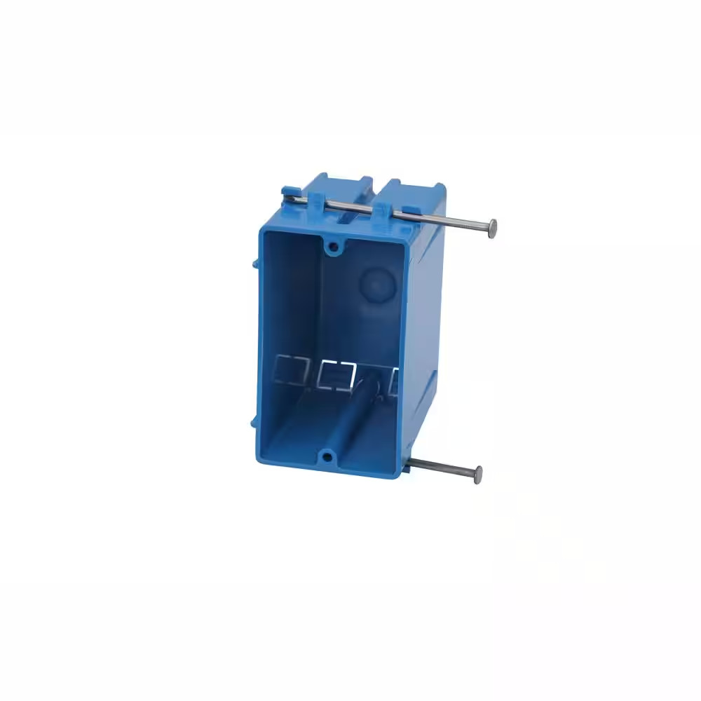 Carlon 1-Gang 22 cu. in. PVC New Work Electrical Switch / Outlet Box Case of 100