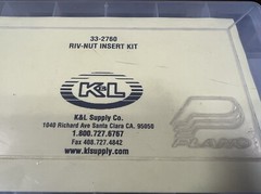 K&L 33-2760 Riv Nut Kit