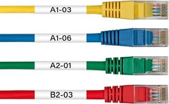 10PK HSE221 Shrink Tube Label Tape Compatible Brother PTE300 PT-E500 E800W 8.8mm