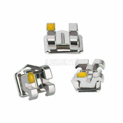AZDENT Dental Orthodontic Metal Brackets Braces Mini Roth Slot.022 Hooks 3-4-5