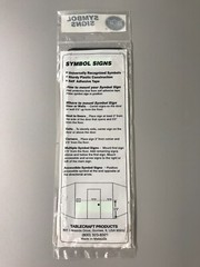 Hand Wash Only Signs: Set of 5