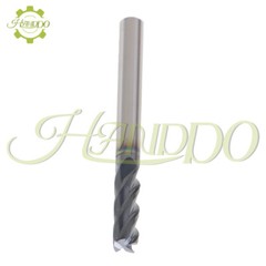 5 Pcs 3/16″ 4 Flute 2″ Overall Length Regular Carbide End Mill – TiALN COATED