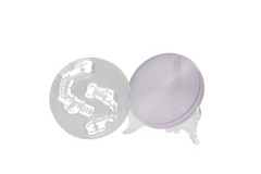 NOBILCAM Flexible Disc Block Nylon Resin Clear Pink Shade 98mmx20mm/25mm for Lab