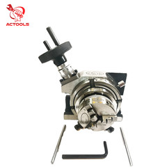 Rotary Table 4″ 100mm Horizontal And Vertical With 65 mm 3 Jaw Chuck Backplate
