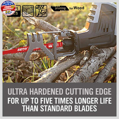 12-Inch Wood Pruning Reciprocating Saw Blades, 5TPI Saw Blades for Tree Trimming