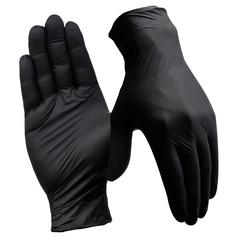 Disposable Nitrile Gloves, 4 Mil Latex-Free Powder-Free Industrial Gloves for Cl