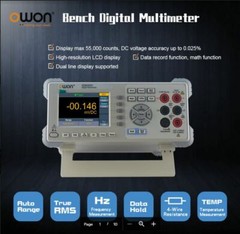 OWON XDM2041 3.7” 55000 Counts auto range True RMS Desktop Digital Multimeter
