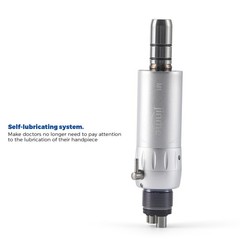Jinme Dental Low Speed Handpiece Set 4H External Contra Angle Straight Air Motor