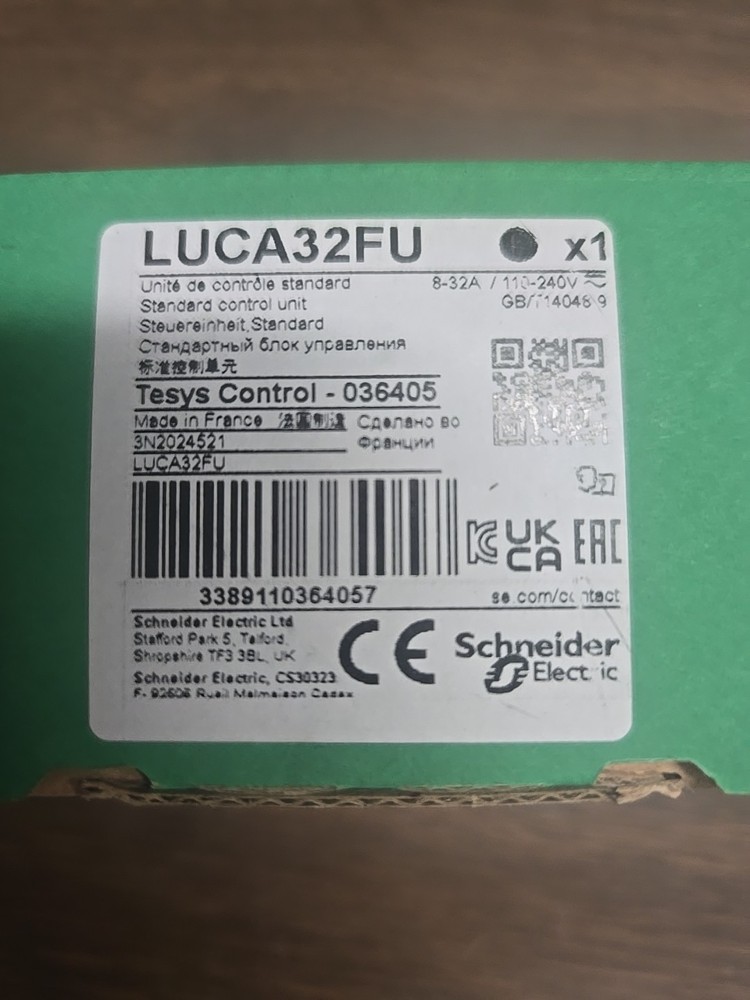 Scheider LUCA32FU Overload 8-32 Fla NEW