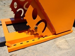 Self-Dumping Hopper – 1 Cubic Yard, Heavy Duty Steel, Forklift & Skid Steer Use