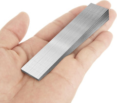 8PCS Metal Wedge Shims Triangle Flange Wedge Steel Wedges for Welding Silver Met
