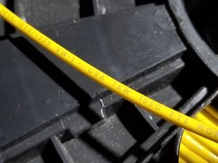 Carol 76812 #14awg Stranded Bare Copper PVC Hook Up Wire AWM MTW Yellow /50ft