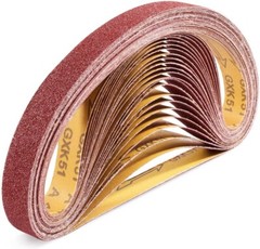 25PCS 1×42 inch Sanding Belts Belt Sander Sandpaper 60 80 120 150 240 400 Grit