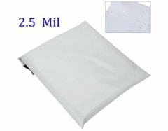 10 Pieces White Poly Mailers Envelopes Shipping Bags Non-Perforated in 2.5 mil