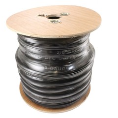 2/0 AWG Tinned Copper Wire Black 50ft spool Heavy Duty Battery Cable Marine