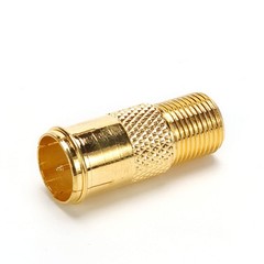 RG6 Compression F Type Connector Quick Push on Coax Cable Adapter Gold Plated…