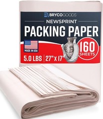 Fragile Items Protection – Moving Packing Paper – 160 Sheets