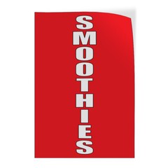 Door Decals Vertical Vinyl Stickers Multiple Sizes Smoothies D Industrial Vinyl