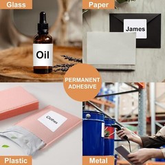 3 1/3″ x 4″ Address Shipping Labels Laser Ink Jet Self Adhesive 6 Per Sheet 6-UP