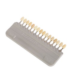 16 Colors Shade Guide Teeth Dental Materials For VITA A1-D4 Whitening Comparison
