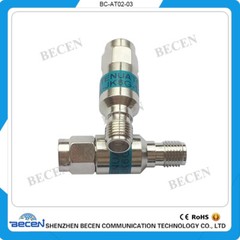 2W SMA-JK Coaxial Attenuator DC-6GHz 50ohm 1dB 3db 5db 6db 10db 15db 20db 30db