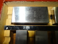 GRADE AS-0 .1001 TO 4.000″ 81 PCS SQUARE GAGE BLOCK SET CENTER HOLE THREADED R}