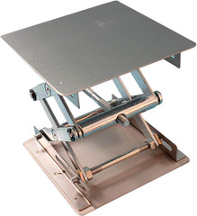 Stainless Steel Lab Jack Stand Table Lift Laboratory Mini Scissor Lift 4″ x 4″ w