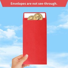 100 Pack Cash Envelopes Small Money Envelopes for Cash Coins Check, 3.5×6.5 Inch