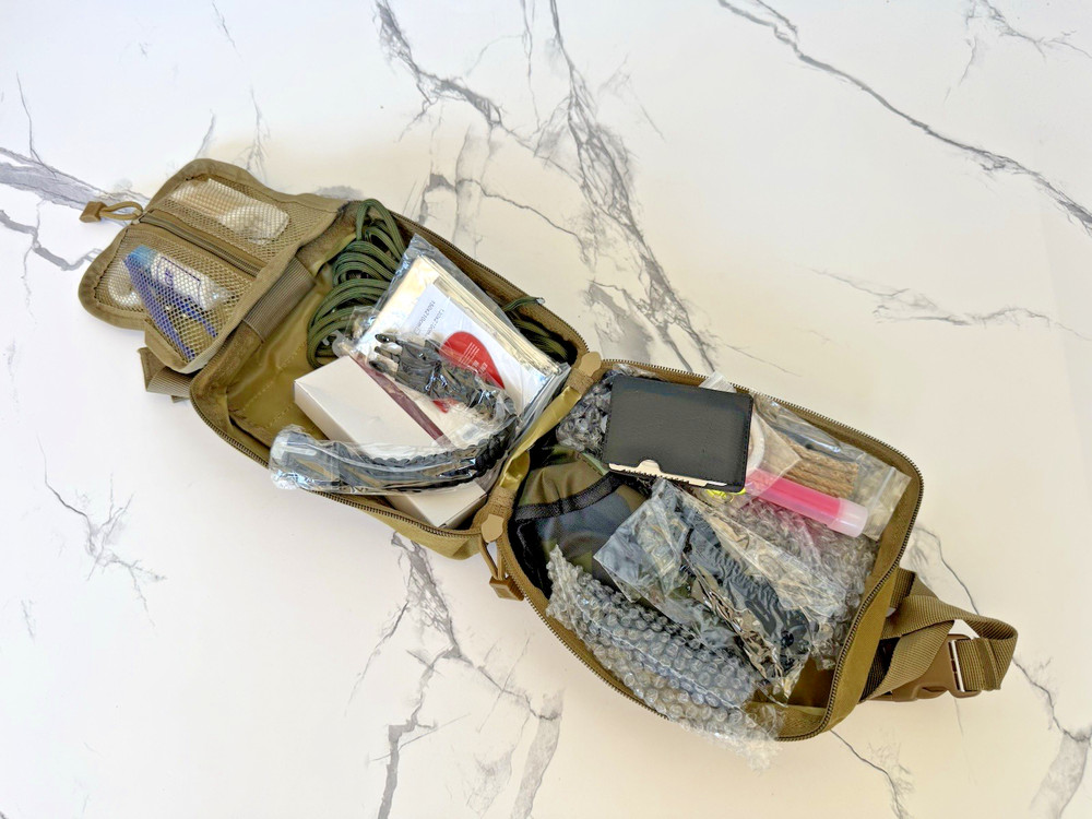 Loaded Survival First Aid Kit Ifak Emt Molle Pouch Survival Kit Read desription