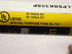BUSS LPS-RK-35SP 600V FUSE LOT OF 3 NEW