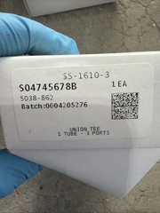 SWAGELOK SS-1610-3 S04745678B