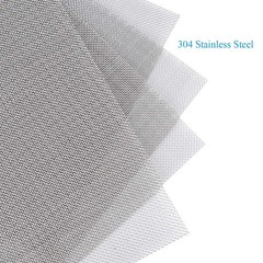 All-Purpose 304 Stainless Steel Mesh Screen 11.8″x8.2″ – Ideal for DIY Projects