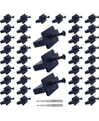 600PCS Hidden Fasteners Deck Fastener Clip Universal Nylon Clips Decking Fast…