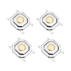 30PCS 5x5x1.5mm Panel PCB Surface 4 Pins Push Button SPST Tactile Tact Switch