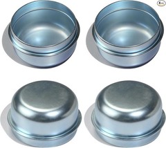 4pcs 1.98” Trailer Hub Dust Caps, Bearing Center Replacement Size: 4pcs 1.98