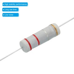 10pcs 5Watt 0.22 Ohm Carbon Film Resistor 5% Tolerance Axial Colored Ring