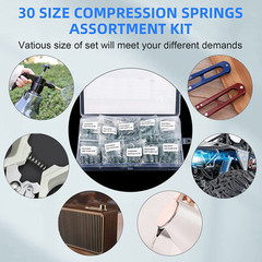 40 Different Sizes Compression Springs Assortment Kit, Stainless Steel Springs,