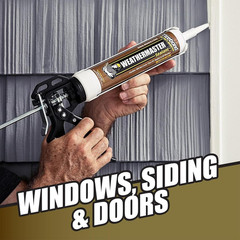 Weathermaster Sealant, Clay � Polymer Exterior Caulk for Windows