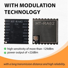 HT-RA62 LoRa Series Module SX1262 Secondary Development Supports LoRaWAN1194