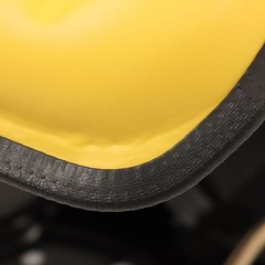 Yellow Suspension Tractor Seat For John Deere 2040 2530 2550 2555 2630 2020 2030