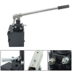 Double Acting Hydraulic Pump 2.7CID 5qt Manual With Control Valve