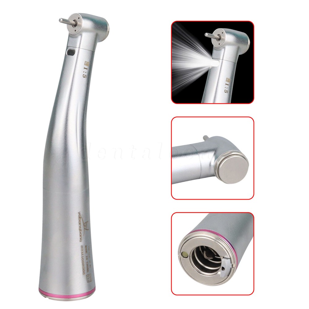Dental 1:5 1:4.2 Increasing 20:1 1:1 Fiber Optic Contra Angle fit NSK KaV Bien