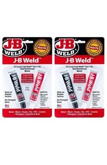 J-B Weld Original Epoxy – 2-Pack, Steel Reinforced, High Strength, Dark Grey