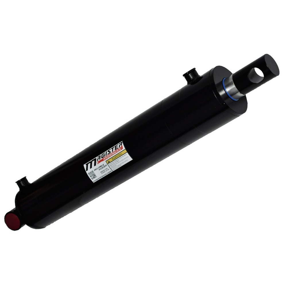 Hydraulic Cylinder Welded Double Acting 3″ Bore 20″ Stroke PinEye End 3×20 NEW