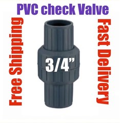 PVC Check valve 3/4” LD