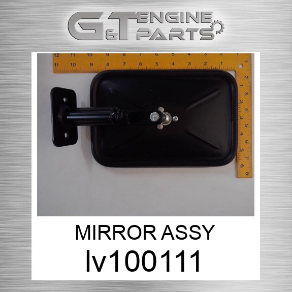 LV100111 MIRROR ASSY fits JOHN DEERE (Surplus Open Box)