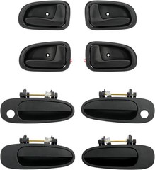 Door Handle Set Interior Exterior for Toyota Corolla Prizm 1993–1997 8PCS